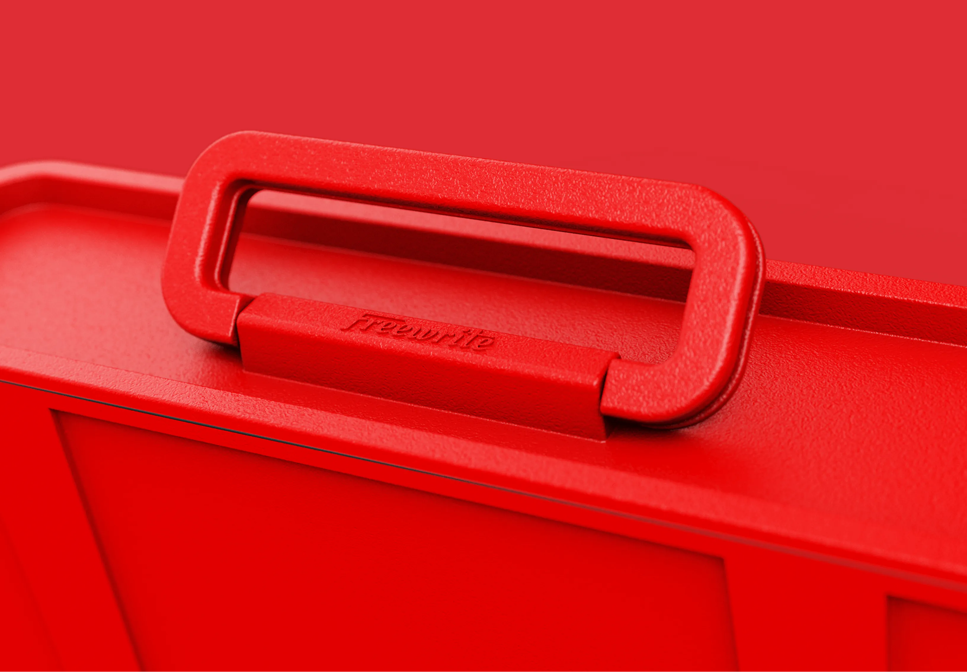 Close up of the Freewrite Valentine's case